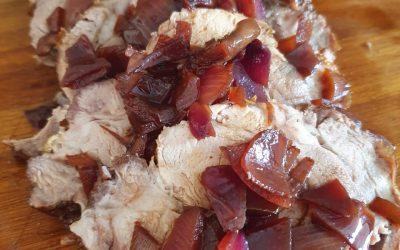 Bondiola con Oporto y Cerveza negra